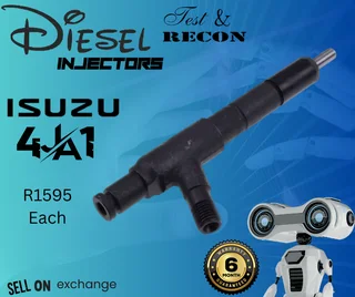 Isuzu 4JA1 diesel injectors