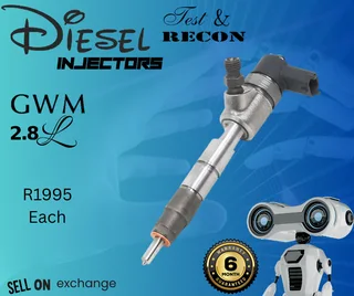 GWM 2.8 diesel injectors