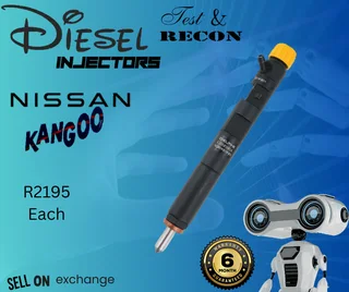 Nissan Kangoo diesel injectors