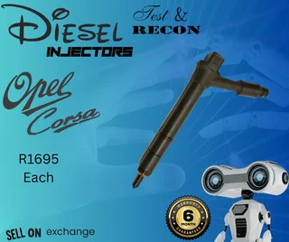 Opel Corsa diesel injectors