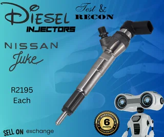 Nissan Juke diesel injectors