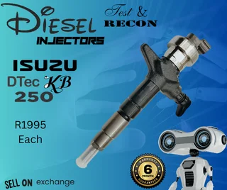 Isuzu Dtec diesel injectors