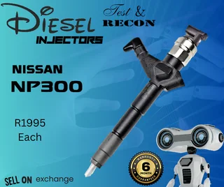 Nissan Np300 diesel injectors