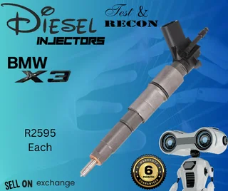 BMW X3 diesel injectors