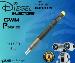 GWM Pseries diesel injectors
