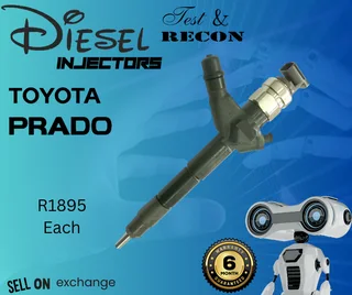 Toyota Prado diesel injectors