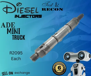 Ade Mini Truck diesel injectors