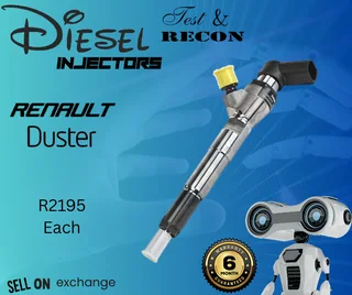Renault Duster diesel injectors