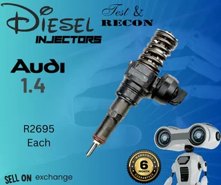 Audi 1.4 diesel injectors