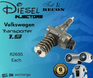 Transporter 1.9 diesel injectors