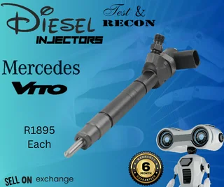 Mercedes Vito diesel injectors