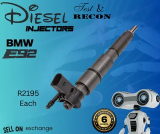 BMW E92 diesel injectors