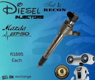 Mazda BT50 diesel injectors