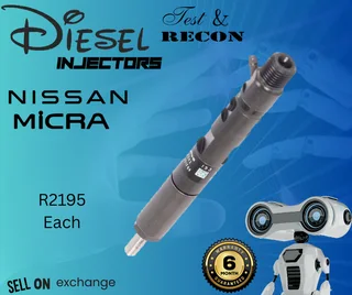 Nissan Micra diesel injectors