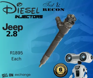 Jeep 2.8 diesel injectors