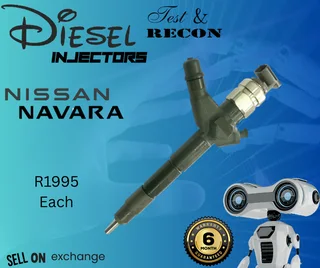 Nissan Navara diesel injectors