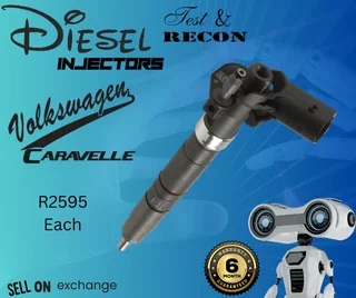 VW Carravelle diesel injectors