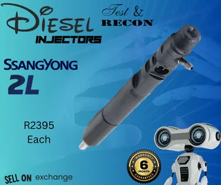 Ssangyong 2L diesel injectors