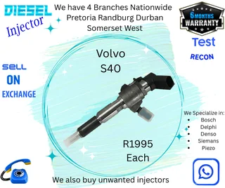 Volvo S 40 diesel injectors