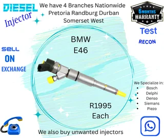 BMW E46 diesel injectors
