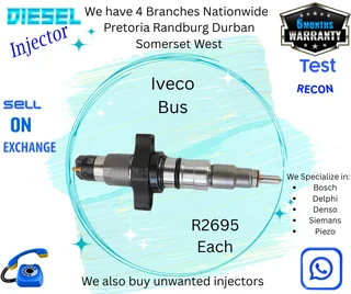 Iveco Bus diesel injectors