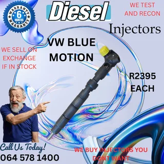 VW Bluemotion diesel injectors