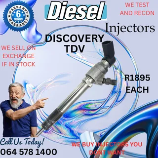 Discovery Tdv diesel injectors