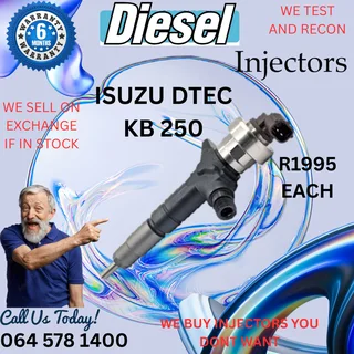 Isuzu Dteq diesel injectors