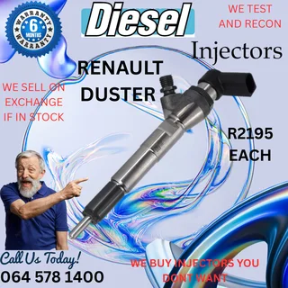 Renault Duster diesel injectors