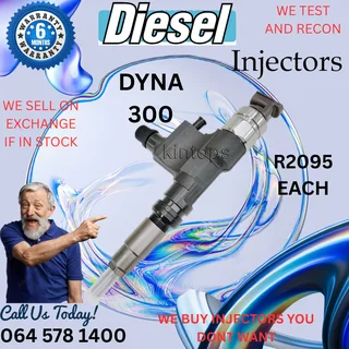 Toyota Dyna 300 diesel injectors