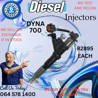 Toyota Dyna 700 diesel injectors