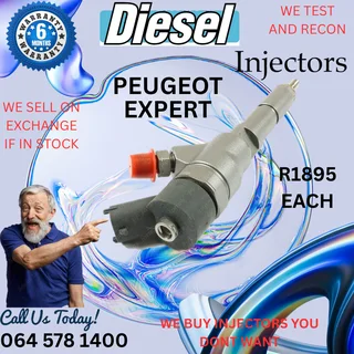 Peugeot Expert diesel injectors