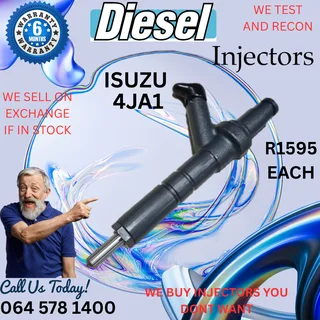 Isuzu 4JA1 diesel injectors