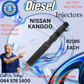 Nissan Kangoo diesel injectors