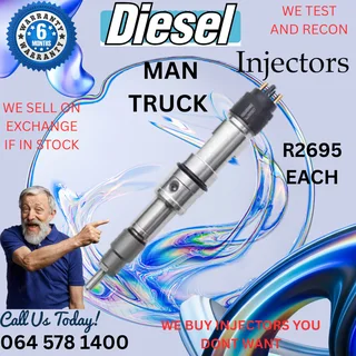 Man Truck diesel injectors