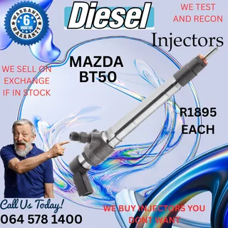 Mazda BT50 diesel injectors