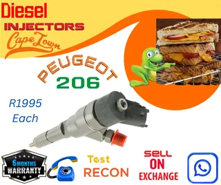 Peugeot 206 diesel injectors