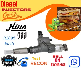 Hino 300 diesel injectors