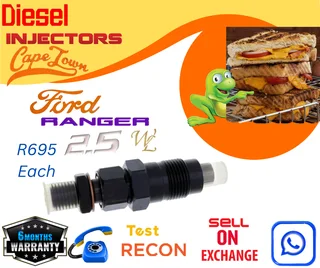 Ford Ranger 2.5 WL diesel injectors
