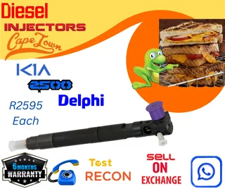 Kia 2500 Delphi diesel injectors