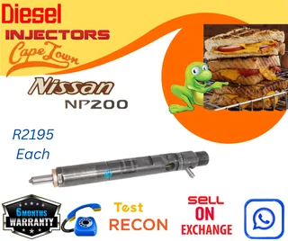 Nissan NP200 diesel injectors