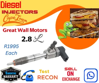GWM 2.8 diesel injectors