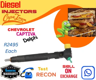 Chev Captiva Delphi diesel injectors