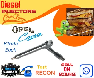 Opel Corsa 1.7 diesel injectors