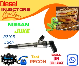 Nissan Juke diesel injectors