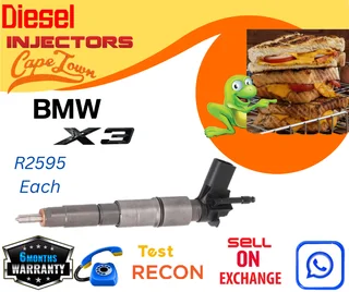 BMW X3 diesel injectors