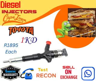 Toyota 1 KD diesel injectors