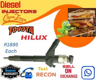 Toyota Hilux diesel injectors