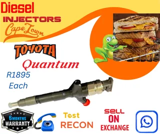 Toyota Quantum diesel injectors