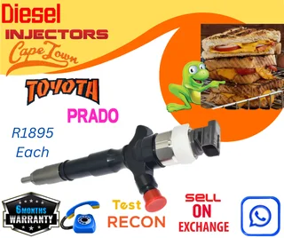 Toyota Prado diesel injectors